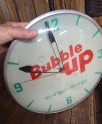 Bubble Up Clock