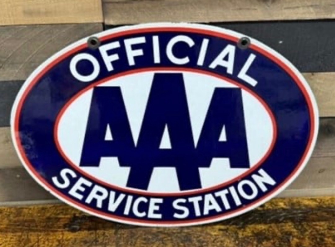 AAA Service Station DSP Hanging Sign