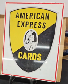 American Express Credit Cards SST Sign