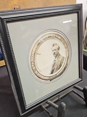 American Standard Cord Tires Made in Boston Mass Framed Photo