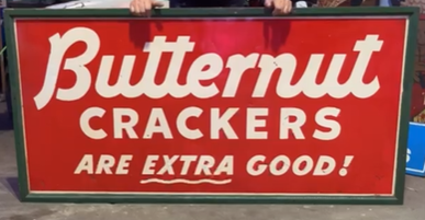 Butternut Crackers are Extra Good SST Sign