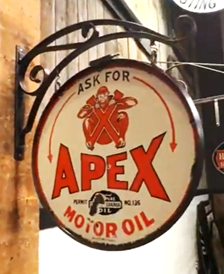 Apex Motor Oil 20 Inch DSP Sign