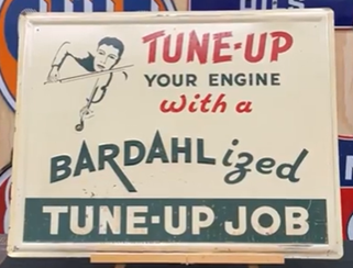 Bardahl-ized Tune Up Job SST Self Framed Sign