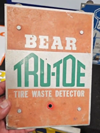 Bear Alignment Tru-Toe Tire Waste Detector SST Sign