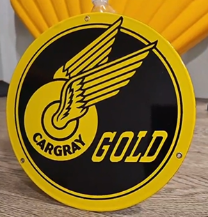 Cargray Gold Mercury Wings SSP Pump Plate