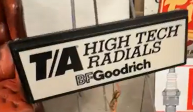 BF Goodrich TA High Tech Radials Light-Up Sign