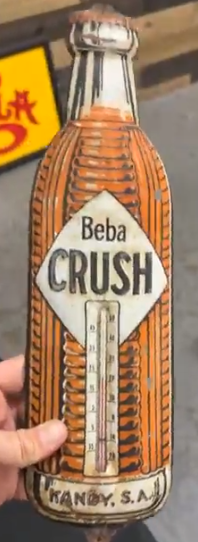 Beba (Baby) Crush SST Embossed Celsius Tube Thermometer Kandy SA