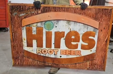 Genuine Hires Root Beer SST 5 Foot Sign