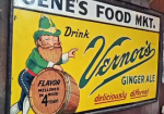 Vernor’s Ginger Ale Gnome Leaning SST Billboard Sign