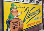 Vernor’s Ginger Ale Gnome Leaning SST Billboard Sign