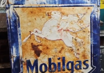 Mobilgas Socony-Vacuum Just Ahead Pegasus SST Sign