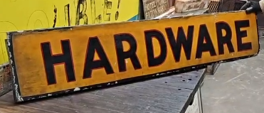 Hardware Hand Painted SST Horizontal Sign