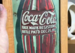 Coca-Cola Christmas Bottle SST Sign