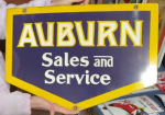 Auburn Automobiles Sales and Service SSP Sign