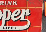 Dr. Pepper Good for Life Red Bricks SST Sign