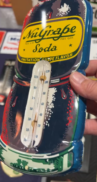 NuGrape Die Cut SST Tube Thermometer