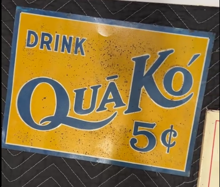 Quako 5 Cents SST Sign