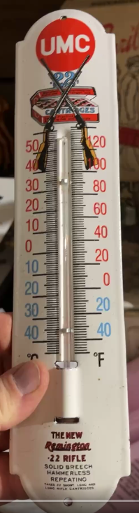 Remington .22 Ammunition UMC Rifle SST Tube Thermometer