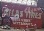 Atlas Tires Batteries Accessories SST Sign