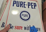 Two Pure-Pep Pure Oil Company SSP Pump Plates