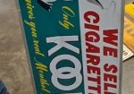 Kool Cigarettes Gives You Real Menthol Magic SST Sign