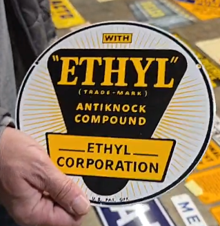 Ethyl Corporation Antiknock Compound SSP Pump Plate