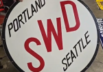 Portland Seattle SWD Truck SST Sign