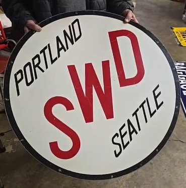 Portland Seattle SWD Truck SST Sign