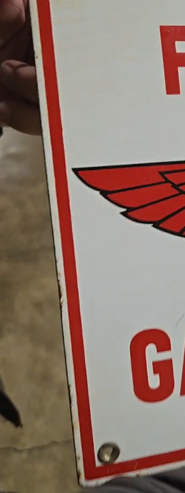 Flying A Gasoline SSP Pump Plate