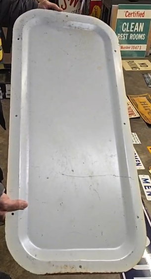 Royal Crown Cola RC Convex SST Bottle Sign