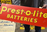 Prest-o-lite Batteries SST Sign