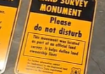 United States Forest Service Land Survey Monument Please Do Not Disturb SST Sign