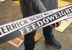 Merrick Scale Feedoweight Passaic NJ SSP Sign