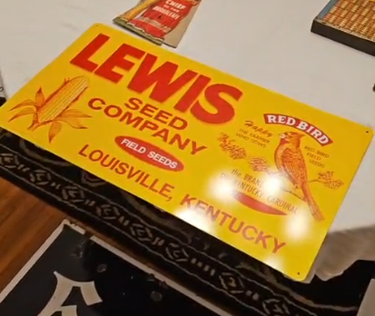 Lewis Seed Company Louisville KY SST Sign