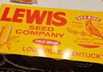 Lewis Seed Company Louisville KY SST Sign