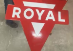 Royal Gasoline Triangle SSP Pump Plate