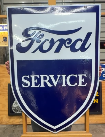 Ford Motor Service Foreign DSP Sign