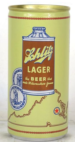 1985 Blue-Grey #6 12oz Flat Top Can Detroit Michigan