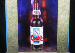 1953 Cook’s Goldblume Beer Bottle Glorifier Sign Evansville Indiana