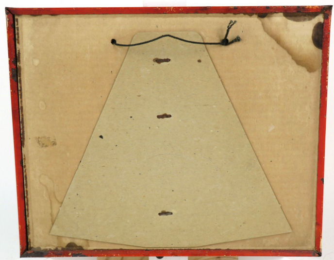 1936 E & O Pilsener Beer Tin Over Cardboard TOC Sign Pittsburgh Pennsylvania