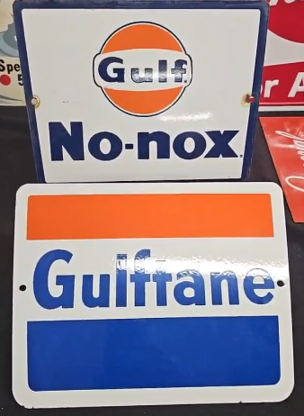 Gulf No-Nox and Gulftane SSP Pump Plates