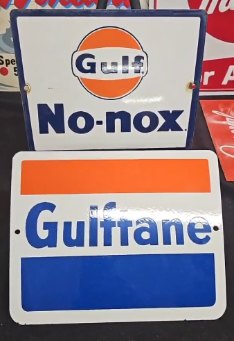 Gulf No-Nox and Gulftane SSP Pump Plates