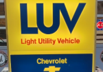 Chevrolet LUV Light Utility Vehicle Plastic Light Up Sign