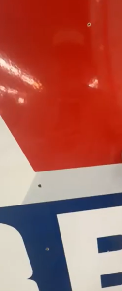 Derby Gasoline 6 Foot DSP Sign