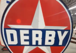 Derby Gasoline 6 Foot DSP Sign