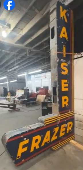 Kaiser Frazer Automobiles Dealership DSP Neon Skin Sign