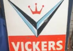 Vickers Gasoline 6 Foot DSP Sign