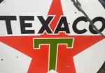 Texaco Gasoline 6 Foot DSP Sign