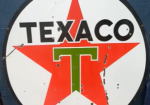 Texaco Gasoline 6 Foot DSP Sign