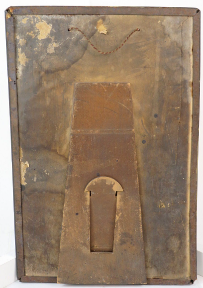 1935 Guinness Stout “For Lunch” Tin Over Cardboard TOC Sign Dublin Ireland